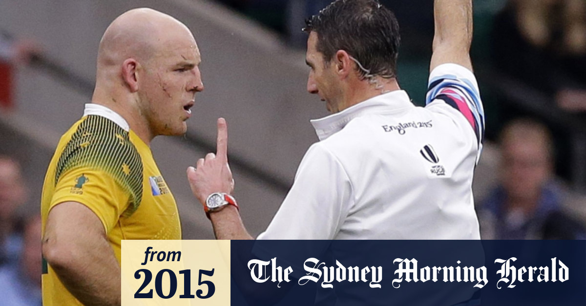 Rugby World Cup 2015 Referee Craig Joubert almost hit by bottle as